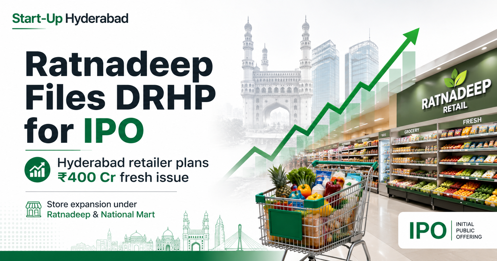 Ratnadeep Retail Files DRHP for IPO